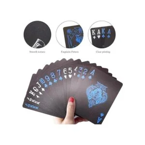 ACELION Cartas de juego impermeables cartas de plástico_5