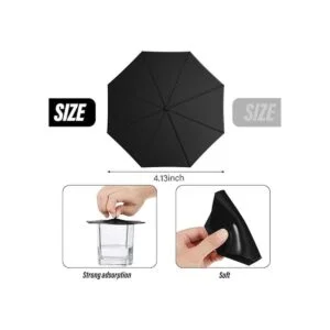 6 tapas de silicona para tazas de paraguas tapas de vaso_2