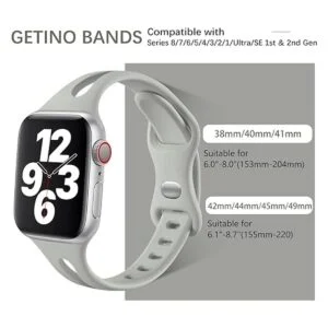 Getino Correa de reloj para Apple Watch de 1.575 in y_3