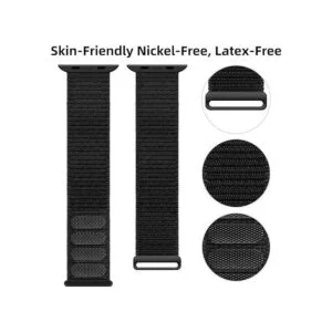 Oxwallen Sport Loop Correa de nailon compatible con Apple_5