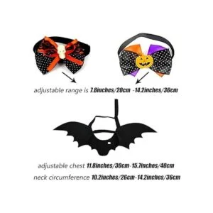 Alycwint Disfraz de gato de Halloween con alas de_3