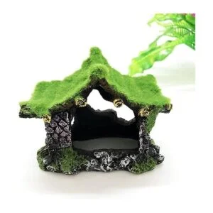 IBWell Aquarium Decoration House Resin Hollow Hideout_4
