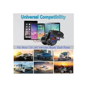 Versión mejorada Cargador de coche USB de carga rápida_6