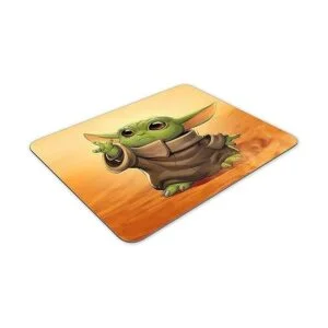 Baby Yoda Alfombrilla de ratón rectangular antideslizante_2