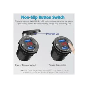 Versión mejorada Cargador de coche USB de carga rápida_3