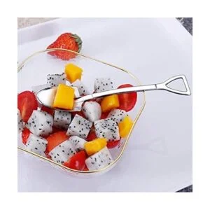 10 cucharas de postre de 6.0 in en forma de pala de acero_4