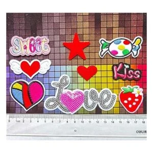 Qingxii Decorr Parches coloridos surtidos de Sweet Girl_6