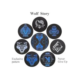 ACELION Cartas de juego impermeables cartas de plástico_4