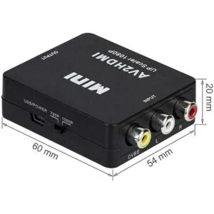 Convertidor AV a HDMI RCA a HDMI BDM 1080P Mini RCA_6