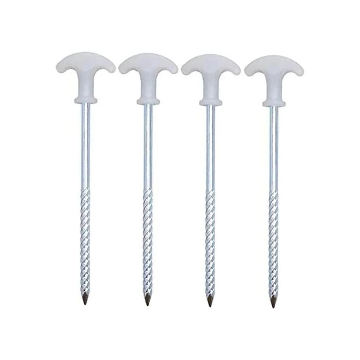 BONANA 4 piezas de estacas de tienda de campaña de alta_1