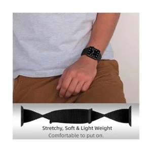 Oxwallen Sport Loop Correa de nailon compatible con Apple_3