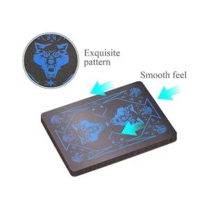 ACELION Cartas de juego impermeables cartas de plástico_3