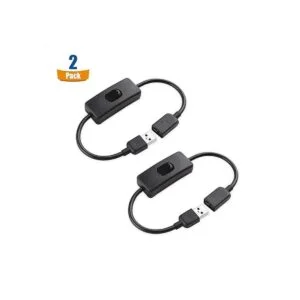 Cable Matters Paquete de 2 interruptores de encendido y_2