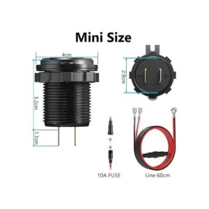 Versión mejorada Cargador de coche USB de carga rápida_5