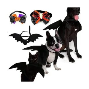 Alycwint Disfraz de gato de Halloween con alas de_5