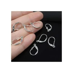 TOAOB 8 ganchos de plata de ley 925 con cierre abierto de_4