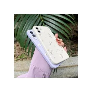 Ownest Funda compatible con iPhone 11 diseño de flores de_4