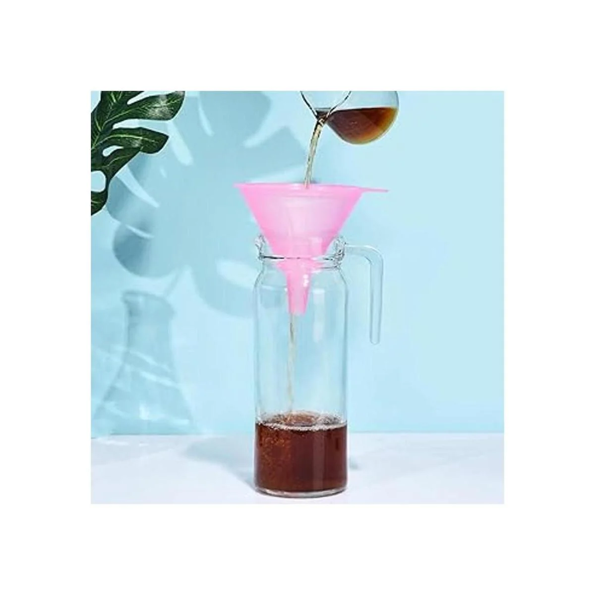 Delove Juego de 6 embudos de plástico multiusos embudos_6