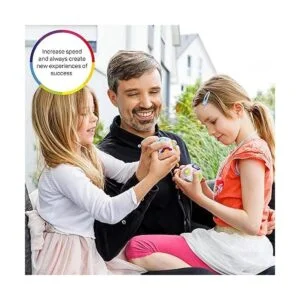 CUBIDI Bola de fútbol arcoíris Bola antiestrés para_2