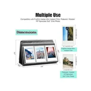 Instax Mini álbum de fotos de 96 bolsillos calendario de_2