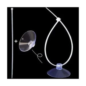 ANCIRS 30 ventosas de 1.378 in con 50 lazos transparentes_4