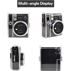 Rieibi Mini40 Funda transparente para cámara instantánea_3