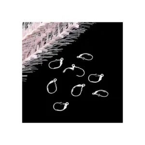 TOAOB 8 ganchos de plata de ley 925 con cierre abierto de_5