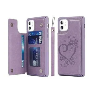 Cavor Funda para iPhone 11 tarjetero tipo cartera_1