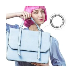 18 anillos de resorte con hebilla redonda de aleación con_5