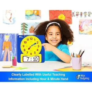 Reloj de demostración de enseñanza de escribir y limpiar_2