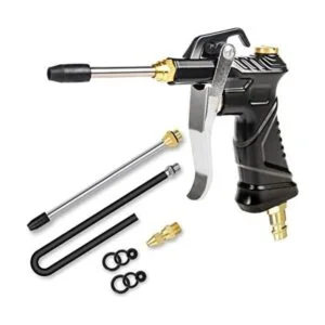 Pistola de soplado de aire industrial con boquilla de_1