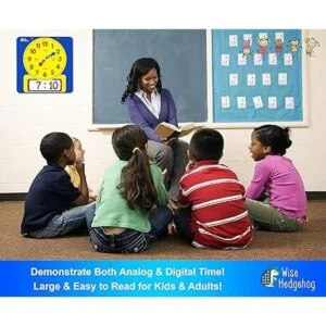 Reloj de demostración de enseñanza de escribir y limpiar_4