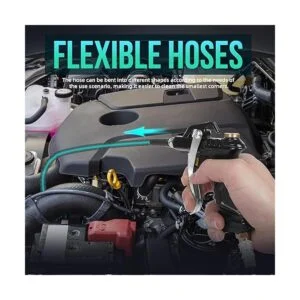 Pistola de soplado de aire industrial con boquilla de_2