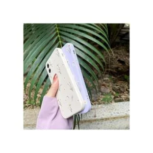Ownest Funda compatible con iPhone 11 diseño de flores de_5