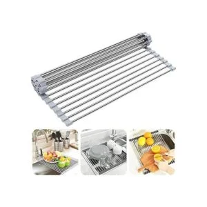 Searik Escurridor de platos enrollable multiusos plegable_1