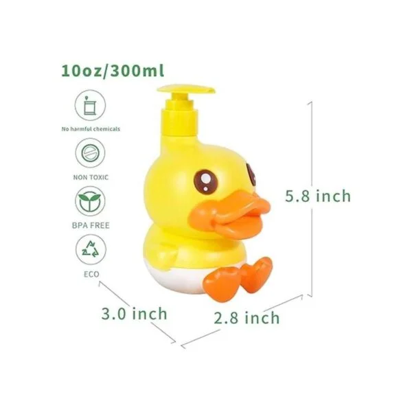 Bonito dispensador de jabón para niños adultos baño_6