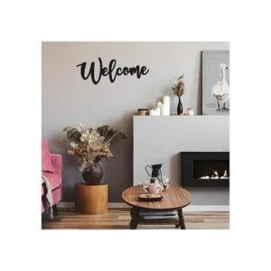 Jetec Letrero de bienvenida con corte de madera_3