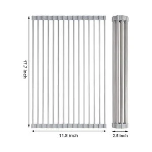 Searik Escurridor de platos enrollable multiusos plegable_2