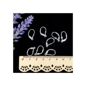 TOAOB 8 ganchos de plata de ley 925 con cierre abierto de_3