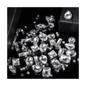 Dilunave 240 piezas de diamantes de imitación grandes para_7