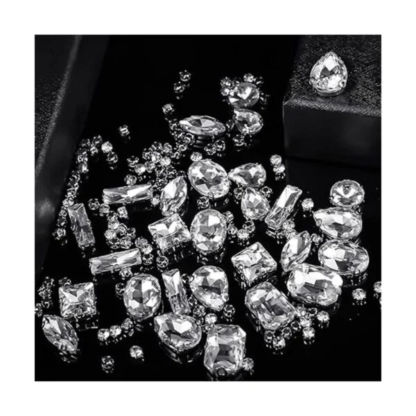 Dilunave 240 piezas de diamantes de imitación grandes para_7