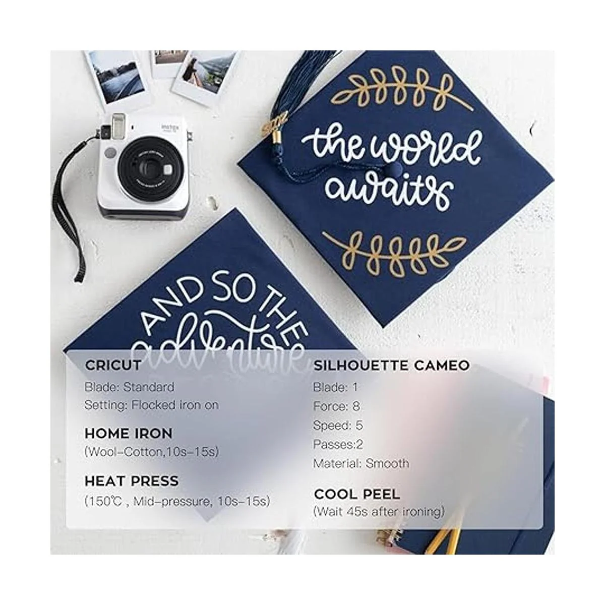 HTVRONT Paquete de 10 hojas de vinilo de transferencia de_5