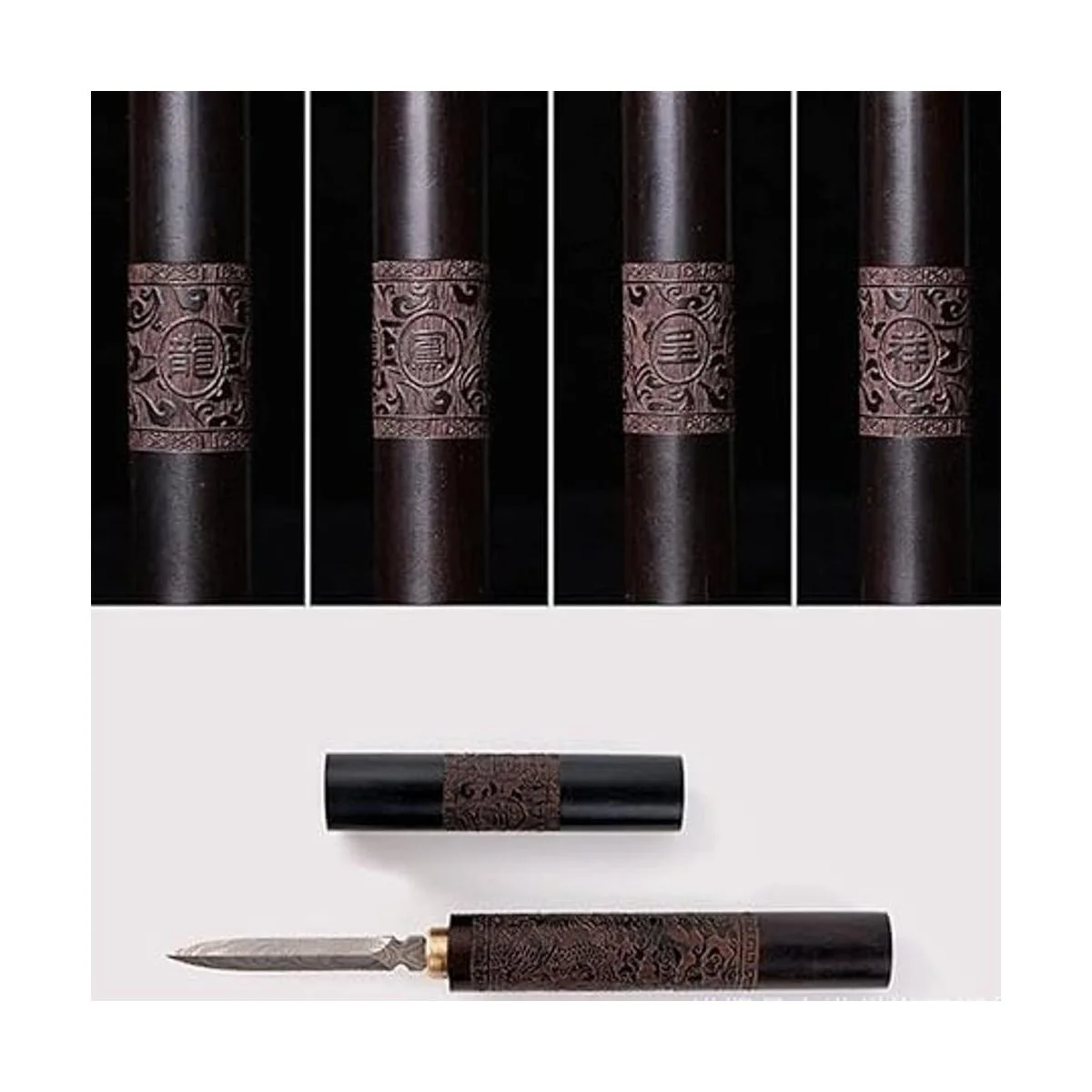 haowei Puer Puerh Cuchillo de té de acero inoxidable con_4