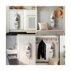 Hglian Soporte y dispensador de bolsas de plástico para_6