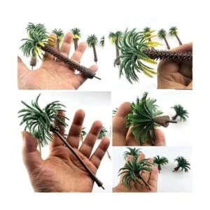 Saktopdeco 16 piezas de plástico modelo tropical de_4