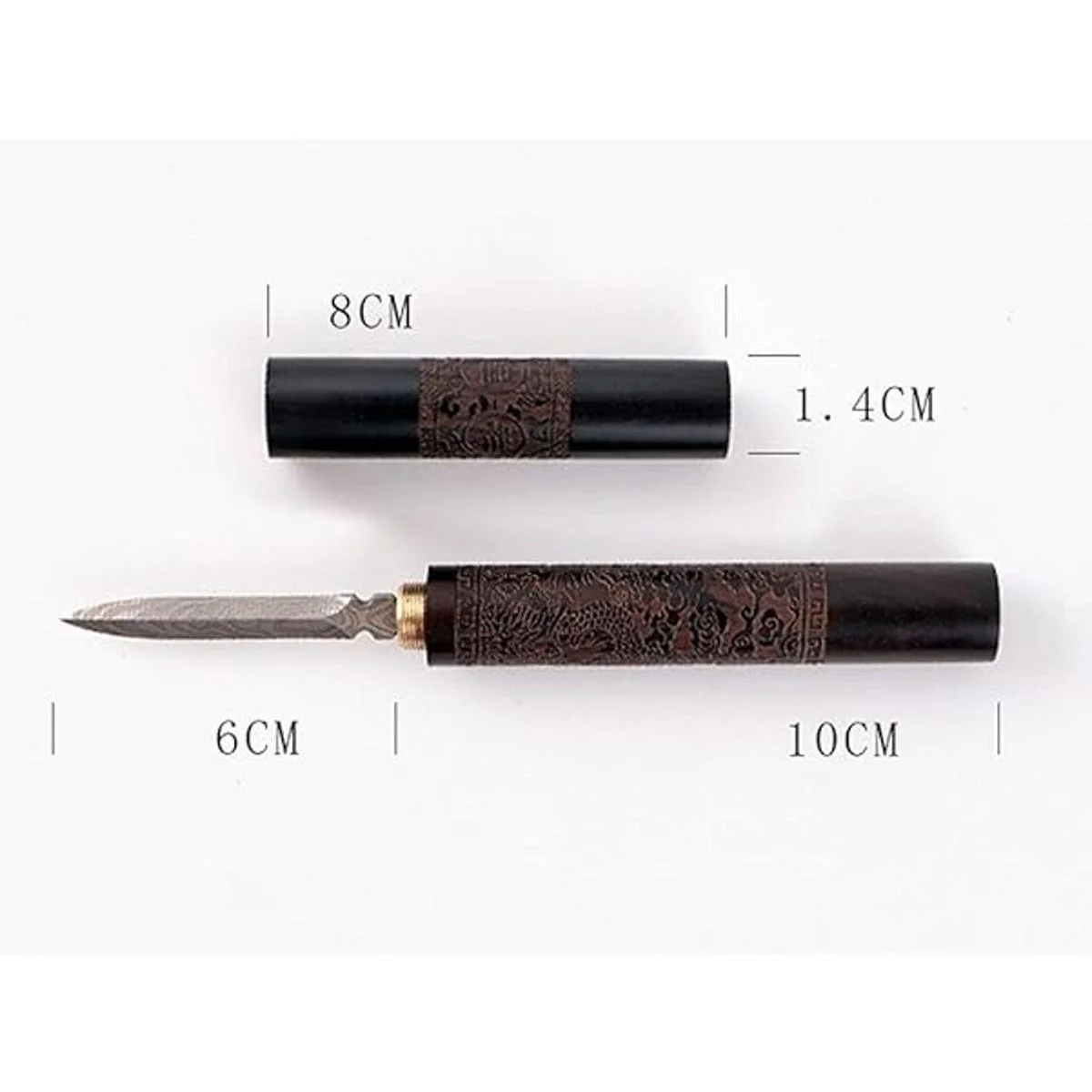 haowei Puer Puerh Cuchillo de té de acero inoxidable con_6