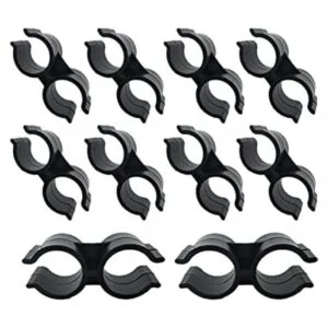 SCRTB Abrazadera de tubo doble 10 piezas de conexión de_1