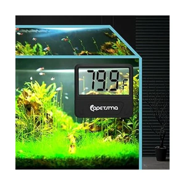 capetsma Termómetro de acuario digital para peceras_5