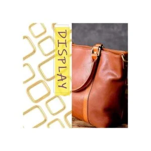 Swpeet 50 anillos rectangulares de metal dorado_5