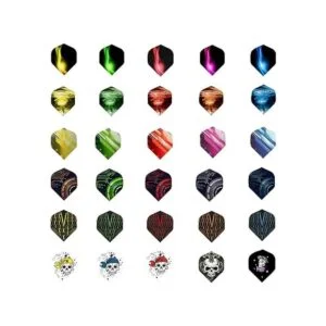 WLHGH Dart Flights 6 estilos 30 juegos 90 piezas_2